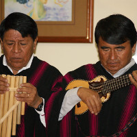 Víctor Ushiña y Ernesto Males